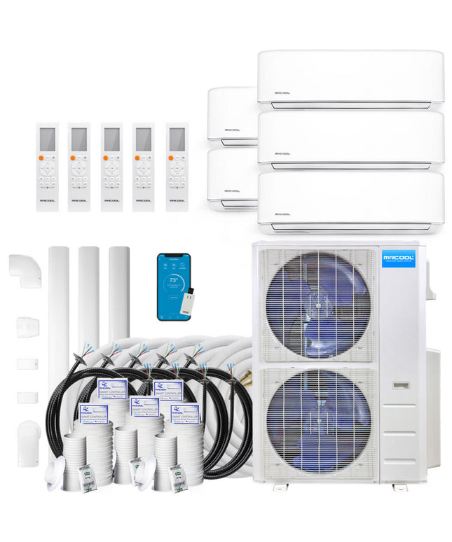 MrCool® 48K DIY 4th Gen Multi-Zone Ductless Heat Pump Condenser