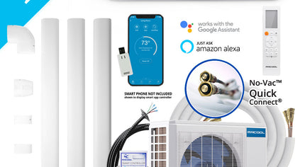 MrCool® 24K DIY 4th Generation Mini-Split Air Handler & Condenser 208-230V/60Hz