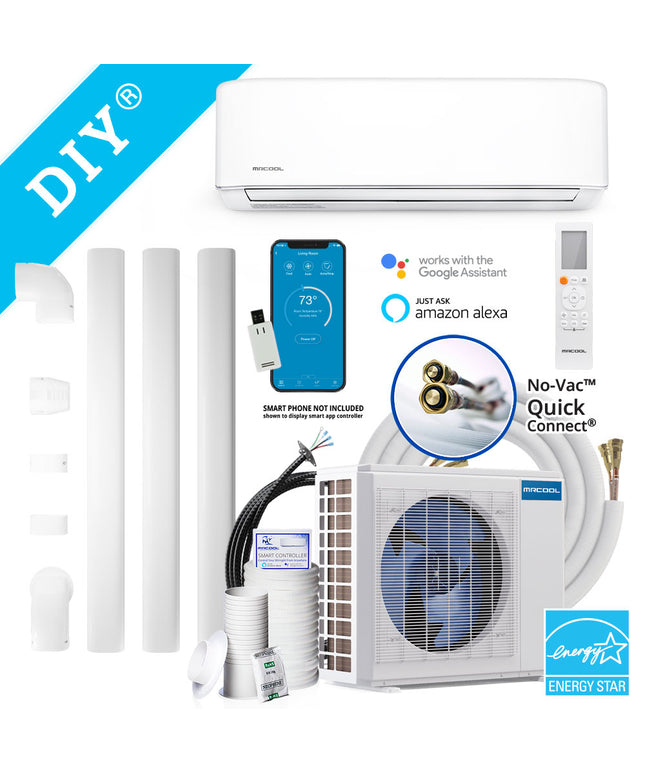 MrCool® 36K DIY 4th Generation Mini-Split Air Handler & Condenser 208-230V/60Hz
